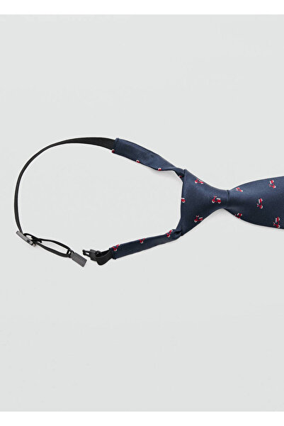 MANGO Kids Motosiklet desenli kravat