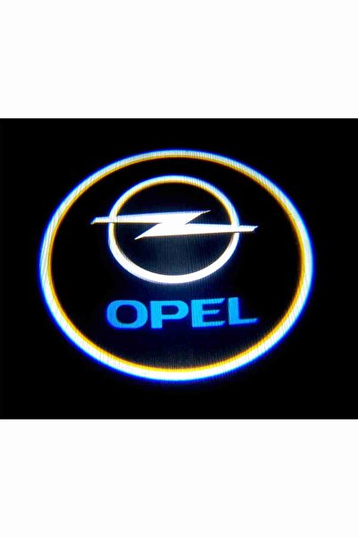 Sm Motors Opel Araçlar Için Pilli Yapıştırmalı Kapı Altı Led Logo