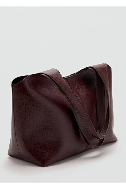 MANGO Woman Büyük boy shopper çanta