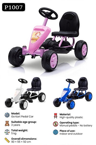 Unbranded/Generic Kids Go Kart Pedal Car Ride On Manual Pedal Car No Battery ...