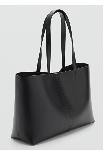 MANGO Woman Çift saplı shopper çanta