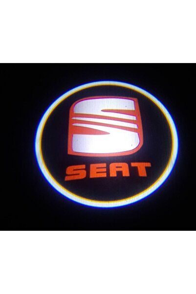 FEMEX Seat Araçlar Için Pilli Yapıştırmalı Kapı Altı Led Logo