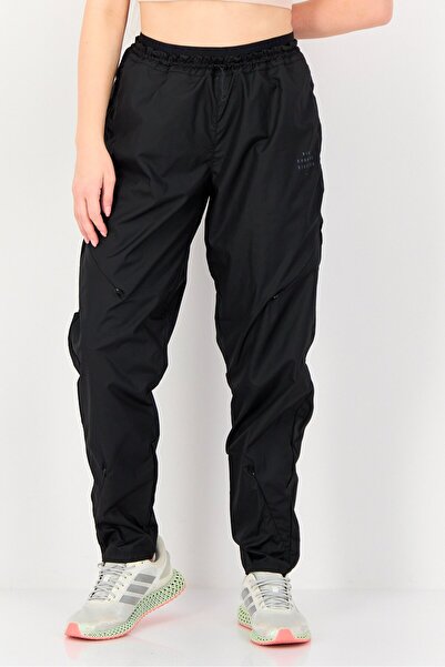 Nike Women Standard Fit Running Track Pants, Black