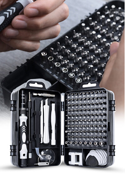 omilife 115 in 1 Hassas Tornavida Seti Çok Fonksiyonlu Manyetik Telefon Bilgi...