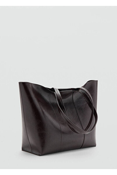 MANGO Woman Büyük boy shopper çanta