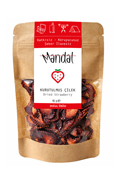 Mandal Dried Strawberries 40 Grams of Strawberries Dried Dried Fruit Dried Sl...