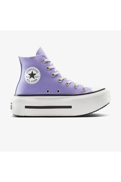 Converse Chuck Taylor All Star Lift Double Stack Unisex Mor Sneaker