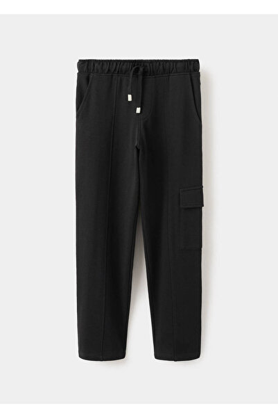 MANGO Kids Pamuklu jogger kargo pantolon