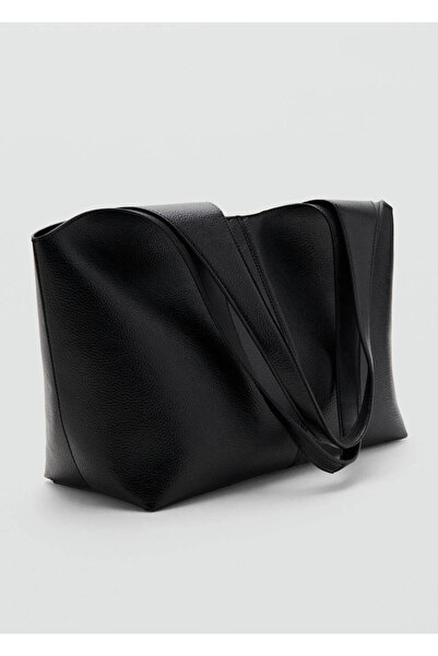MANGO Woman Büyük boy shopper çanta
