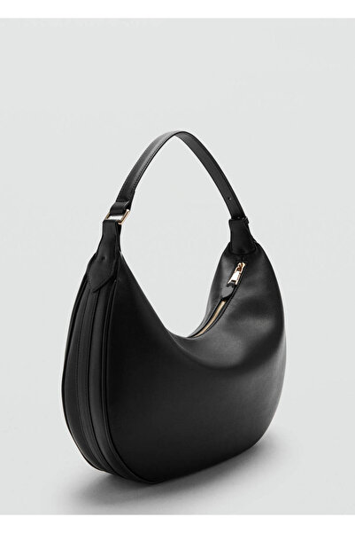 MANGO Woman Oval omuz çantası