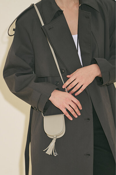 Manuka ΤΣΑΝΤΑ ZOEY ΜΙΝΙ ΓΚΡΙ