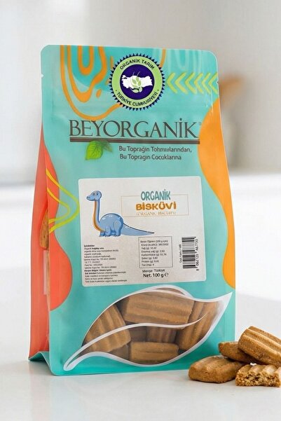 BEYORGANİK Organik Bisküvi 100gr (PESTİSİT ANALİZLİ)