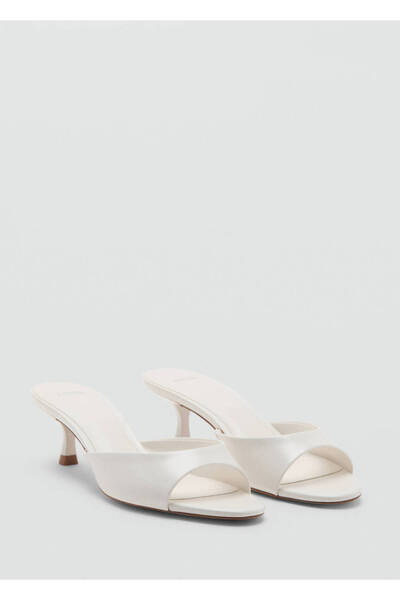 MANGO Woman Kitten topuklu kayışlı sandalet