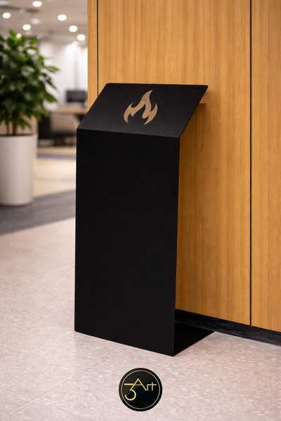 3Art Metal Dekorasyon Tic.Ltd.Şti Metal Yangın Söndürme Tüpü Standı - Ofis, A...