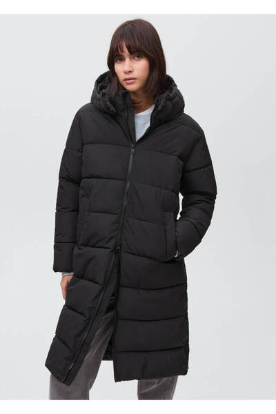 Mango Teen Kapitone uzun anorak