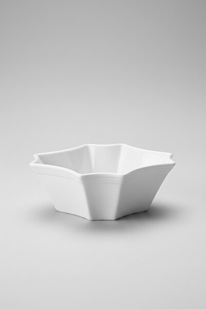 İpek Porselen 6-Piece Star Corner Porcelain Bowl Set 11.5 cm