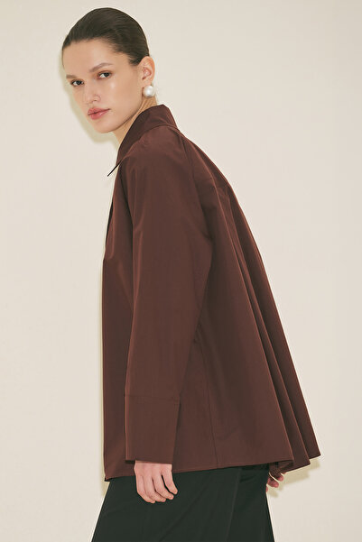 Manuka MILO διπλό πέτο ΜΠΛΟΥΖΑΚΙ ΜΕ ΚΟΥΜΠΩΜΑ ΒΟΡΝΤΟ