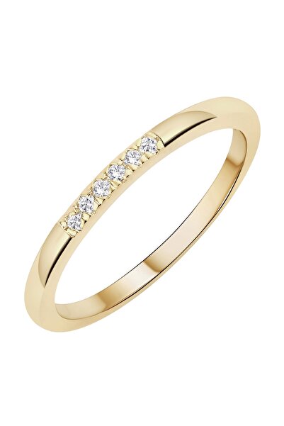 Glanzstücke München Silberring Ring Sterling Silber gelbgold Topas weiß