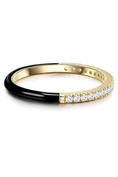 Glanzstücke München Silberring Ring Sterling Silber gelbgold Zirkonia weiß Em...