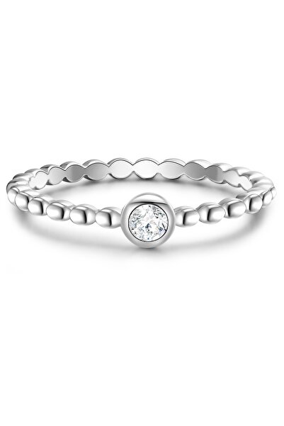 Glanzstücke München Silberring Ring Sterling Silber Zirkonia weiß