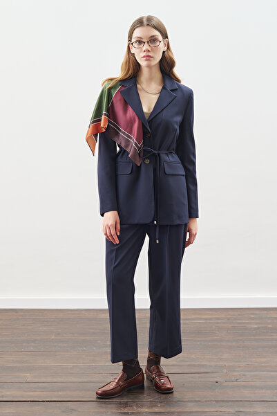 Manuka ΜΠΛΕΖΕΡ ΜΕ ΜΟΝΟ ΚΟΥΜΠΙ ΜΕ ΖΩΝΗ ΣΚΟΥΡΟ ΜΠΛΕ