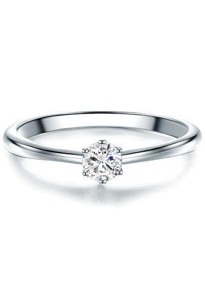 Trilani Silberring Ring Sterling Silber Zirkonia weiß