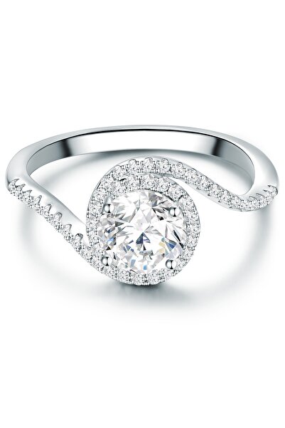 Trilani Silberring Ring Sterling Silber Zirkonia weiß