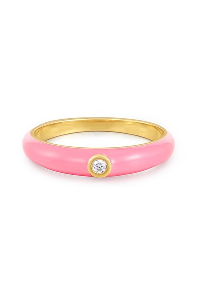 Glanzstücke München Silberring Ring Sterling Silber gelbgold Zirkonia weiß Em...