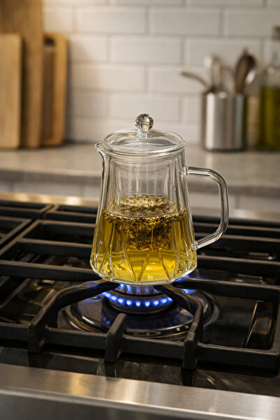 Chefstar Borosilikat Cam Demlik