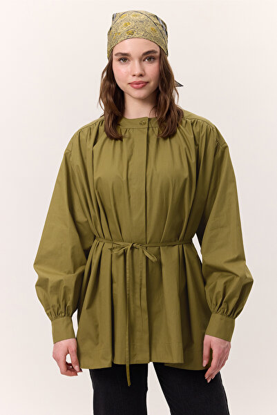 Manuka Φαρδύ πουκάμισο - Πράσινο/Πίτουρο /Χαρτί προσώπου /Εμβόλιο λιπάσματος ...