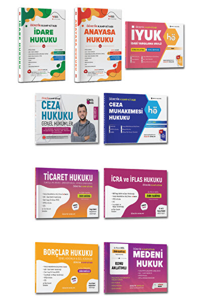 hukuk öğretir 2026 KPSS A Hukuk Kitap Seti - 15 Kaynak Konu + Soru - Çıkmış S...