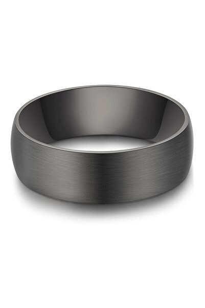 True Rebels Edelstahlring Ring Edelstahl gunmetal