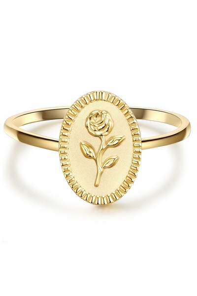 Glanzstücke München Silberring Ring Sterling Silber gelbgold