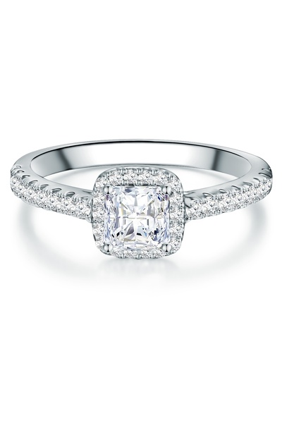 Trilani Silberring Ring Sterling Silber Zirkonia weiß