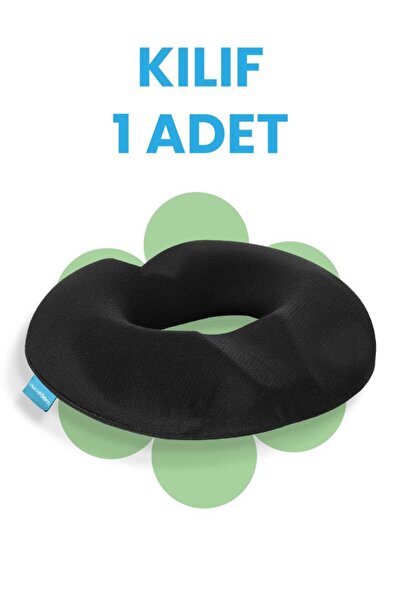 Viscofoam Υπερπολυτελής Κάθισμα Simit με Κάλυμμα - Μαύρο