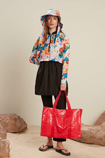 Manuka ΧΡΩΜΑΤΙΣΤΟ ΥΦΑΣΜΑ ΑΛΕΞΙΠΤΩΤΩΝ ΜΕ ΒΟΥΡΤΣΑ, ΣΕΤ 3 ΤΕΜΑΧΙΩΝ, ΜΑΓΙΟ ΣΤΑΝΤΑΡΤ