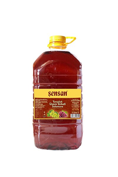 şensan ÜZÜM SİRKELİ TURŞULUK SALAMURA 5 LT - 1 ADET
