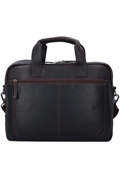 The Chesterfield Brand Wax Pull Up Aktentasche Leder 40 cm Laptopfach