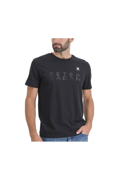 Sportful Πίτερ Σάγκαν Ανδρικό T-shirt - Μαύρο - S