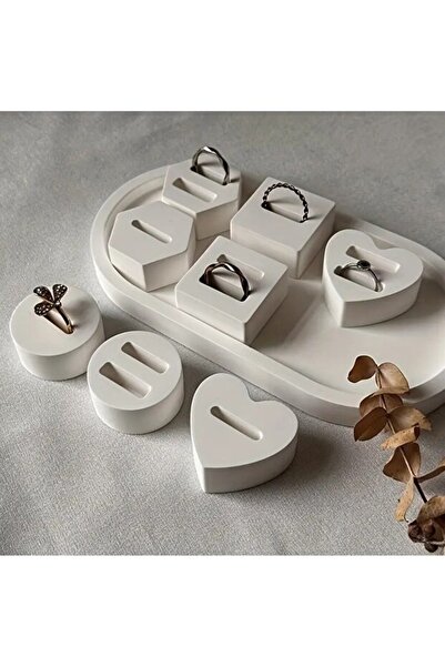 Le Majeur Διακοσμητική θήκη δαχτυλιδιών 8 θέσεων, Βάση δαχτυλιδιών για αρραβώ...