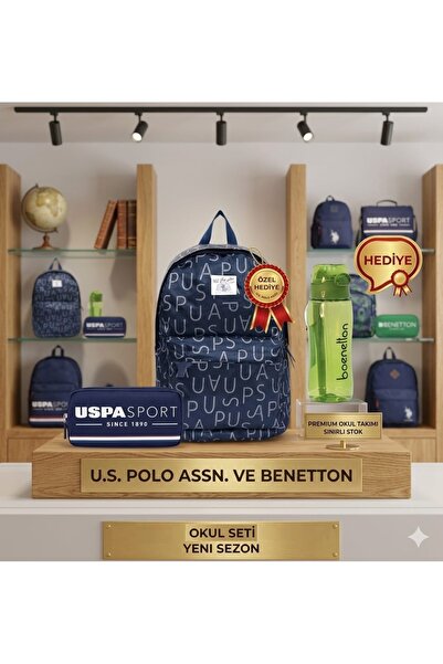 U.S. Polo Assn. U.s. Polo Assn. Okul Sırt Çantası , U.S. Polo Assn. Kalem Çan...