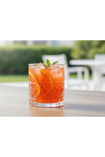 La Mediterranea Set 6 pahare 310 ml Trikua – stil modern pentru servirea băut...
