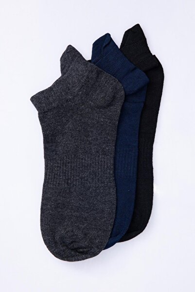 Tudors 3 Pack Plain Short Men's Socks