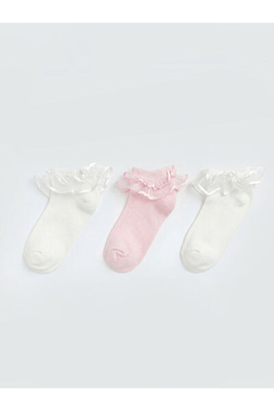 LC Waikiki I Baby Girl Tulle Detailed Booties Socks 3-Piece Set from Freezen ...