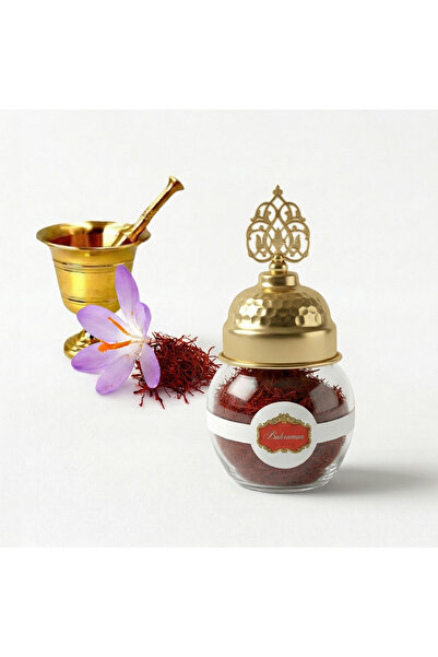 Bahraman Saffron برطمان زجاجي سعة 40 غرام، زعفران إيراني عالي الجودة