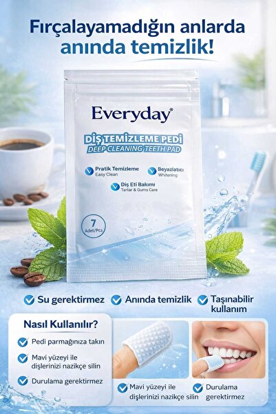 DİŞ TEMİZLEME PEDİ 7 'Lİ