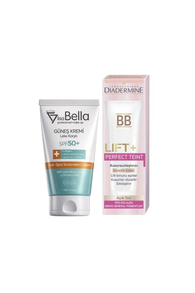 DUY By Utah Lisa Bella 50 ml Leke Karşıtı Güneş Kremi SPF 50+ Diadermine Lift...