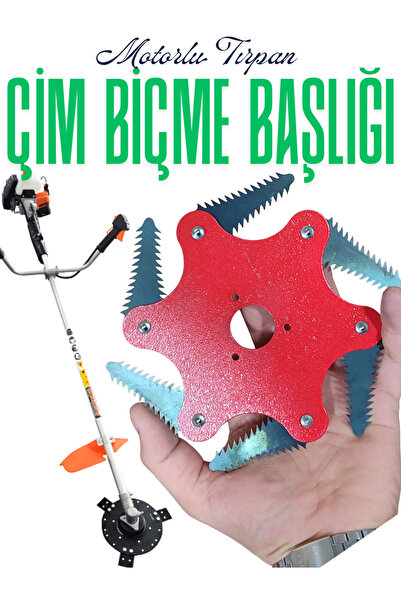 KAYRA LEATHER CRAFT KLC Motorlu Tırpan Metal Çim Çayır Biçme Kesme Aparatı 6 ...