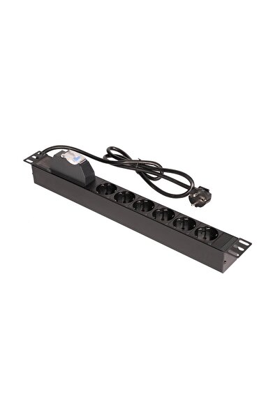 Lande 19" 6-Outlet Pdu with Switches for Cabinet – Aluminum Body