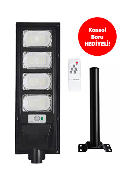 Hero Led HL-5153 200 Watt Kumandalı Güneş Enerjili Solar Sokak Armatürü KONSO...